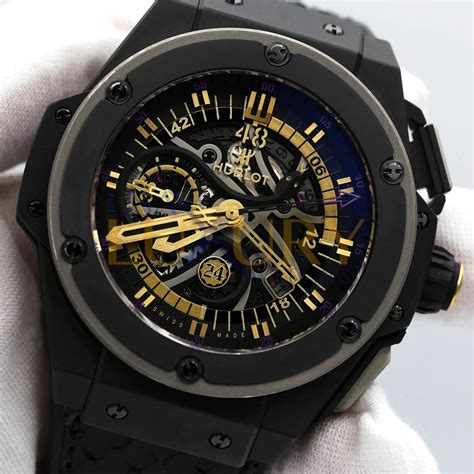 kobe hublot watch replica|Hublot Big Bang King Power 48mm Black Mamba Kobe Bryant Watch.